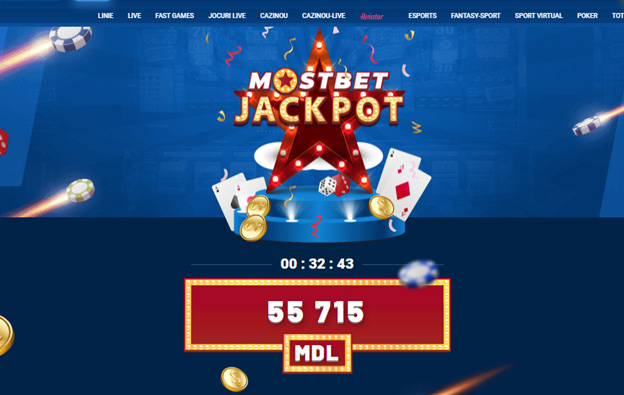 Site-ul rulează un ceas care numără invers timpul până la extragerea jackpot-ului.